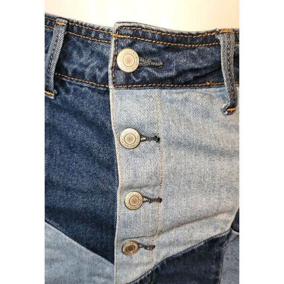 American Eagle Outfitters Hi-Rise Festival Mini Denim Skirt - Size 4 - Picture 6 of 12